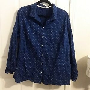 Old Navy anchor print shirt
